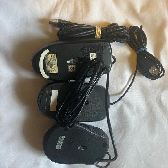 Lot of 3 ACER USB Optical Mouse All Working, Good Condition - Picture 4 of 4